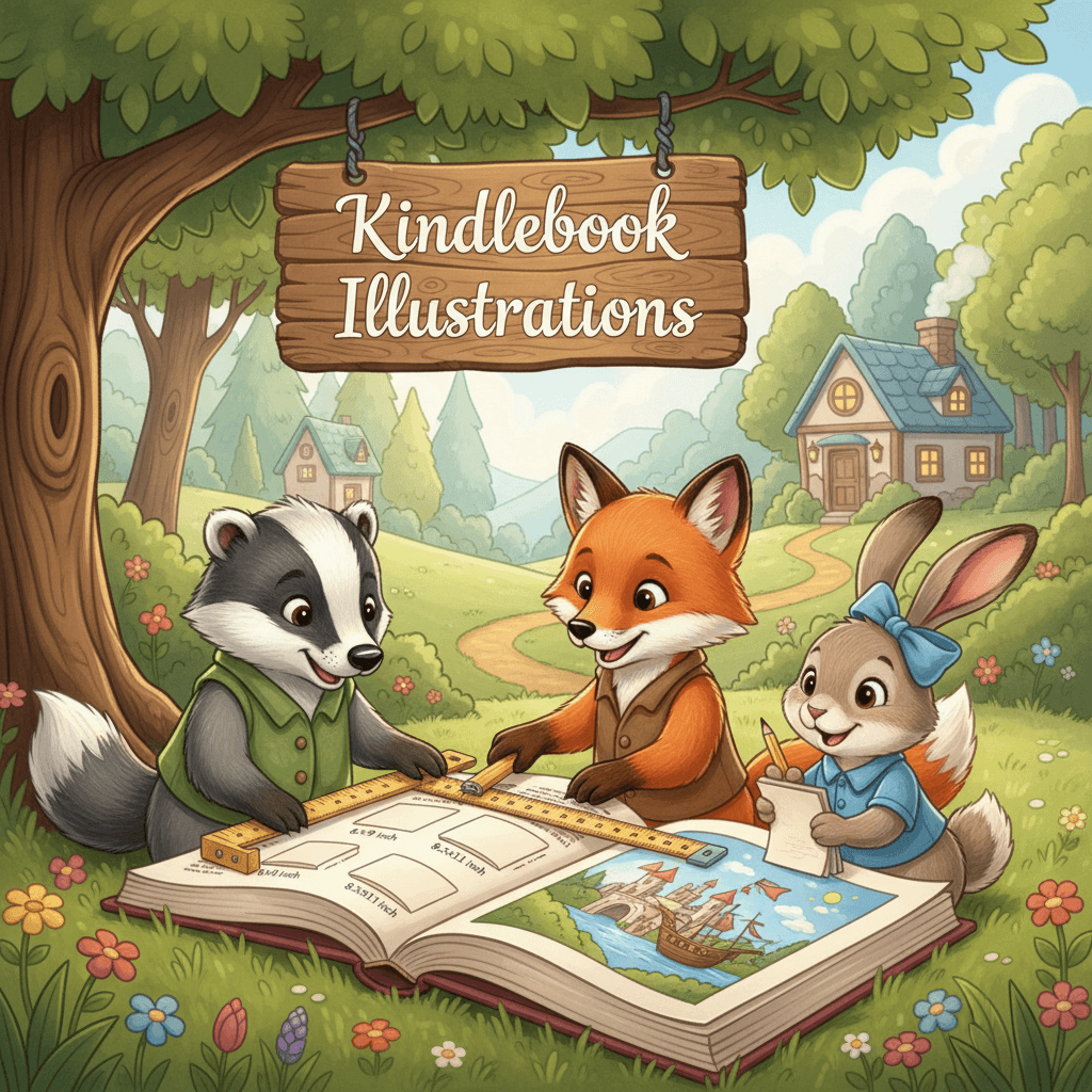 KDP image size calculator illustration preview